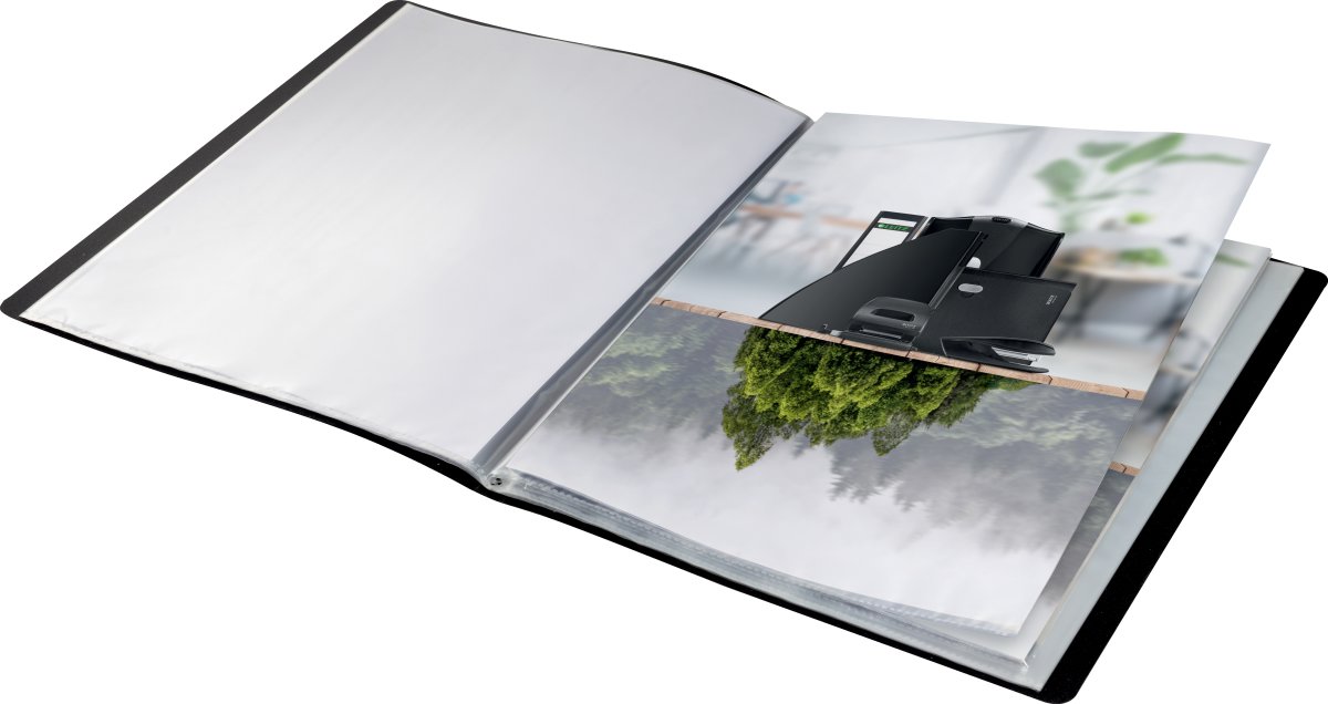 Leitz Recycle Displaybok | A4 | 20 fickor | Svart
