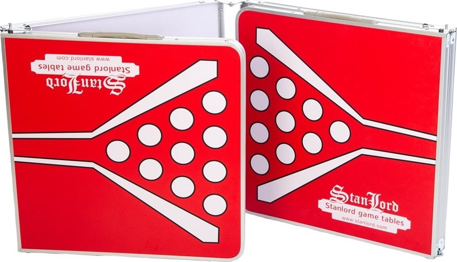 Stanlord Beer Pong-bord inkl. muggar och bollar