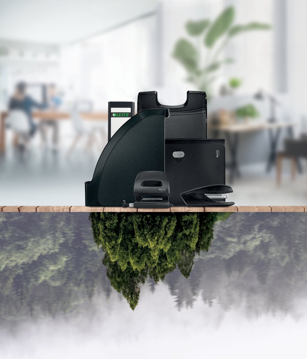 Leitz Recycle spiralmapp | A4 | Svart