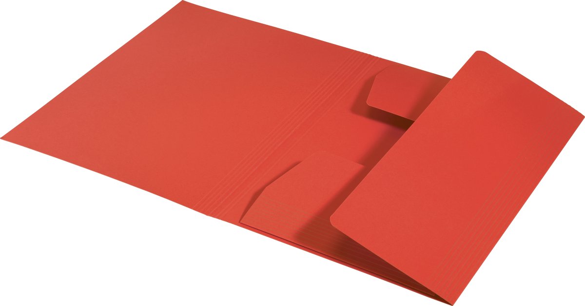 Leitz Recycle treflikig mapp | A4 | Kartong | Röd