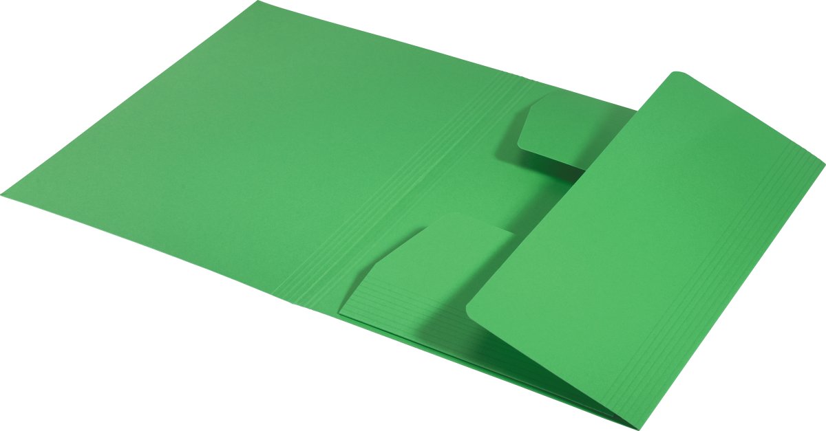 Leitz Recycle 3-flikig mapp | A4 | Kartong | Grön