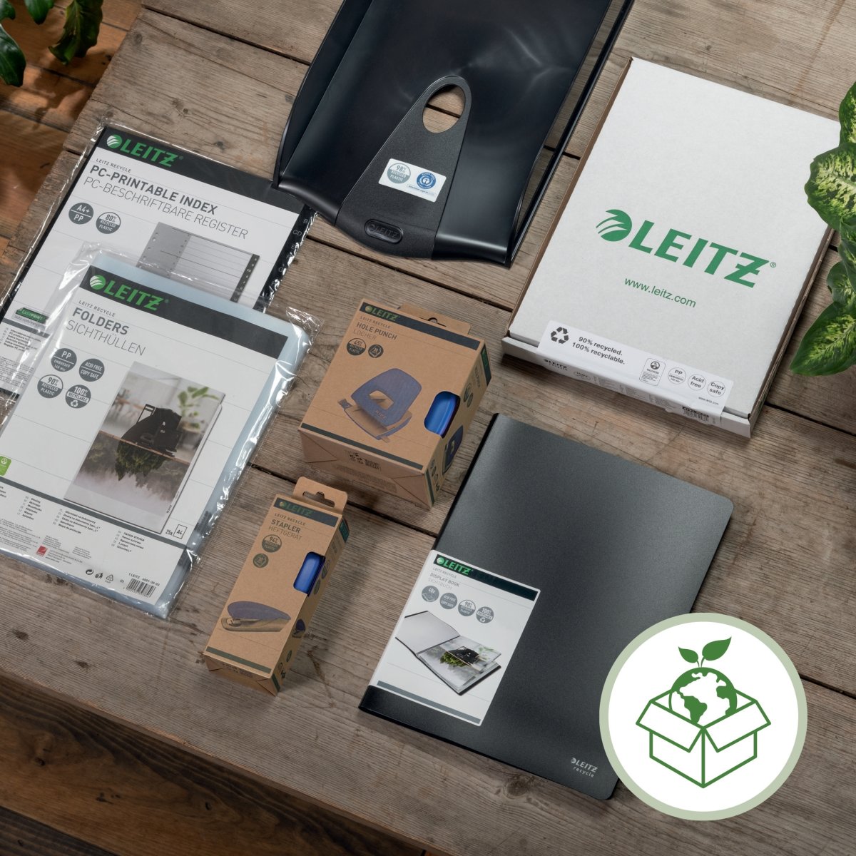 Leitz Recycle häftapparat | 30 ark | Grön