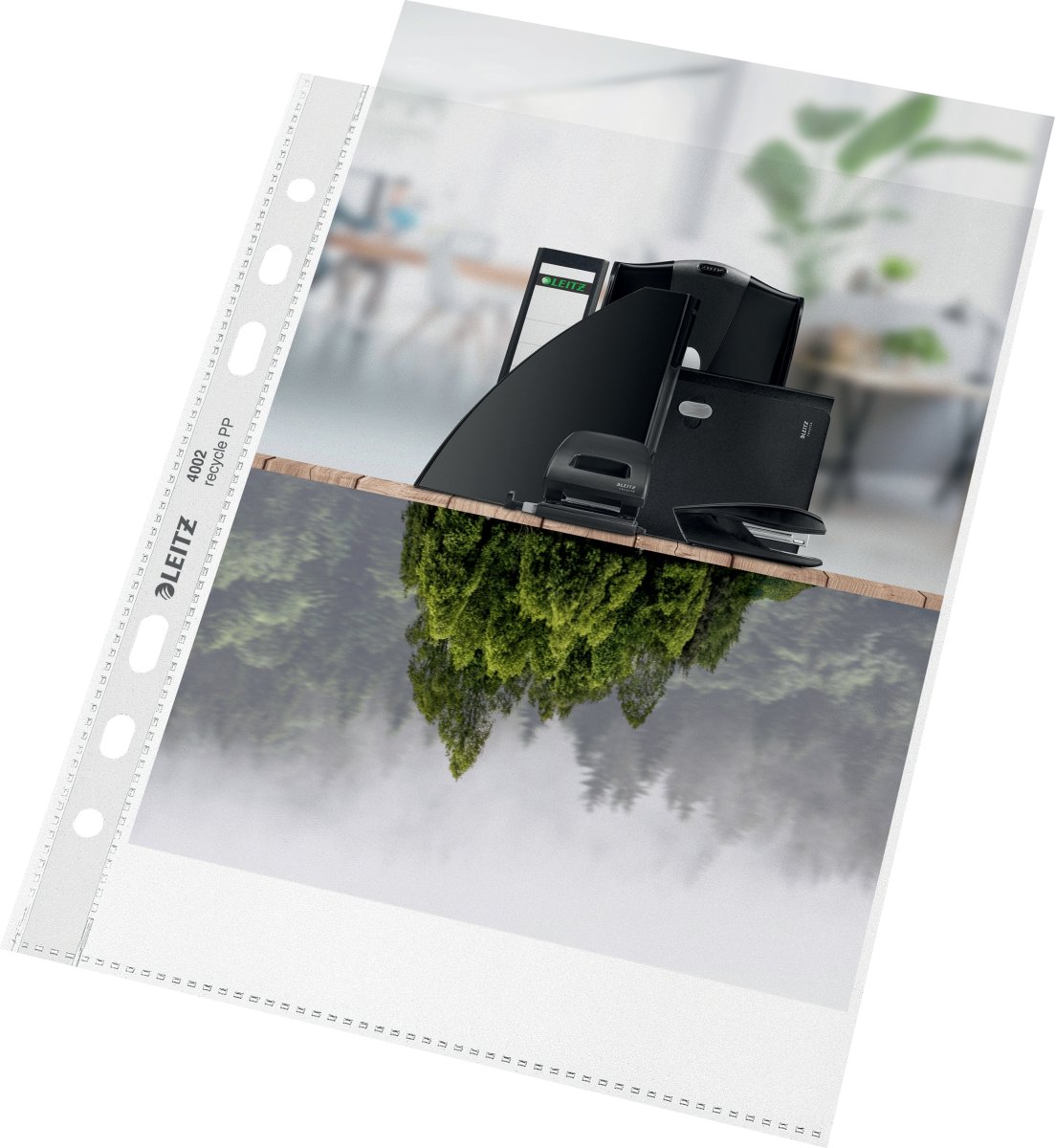 Leitz Recycle Pocket, A5, Topp, 100my, 25 st.