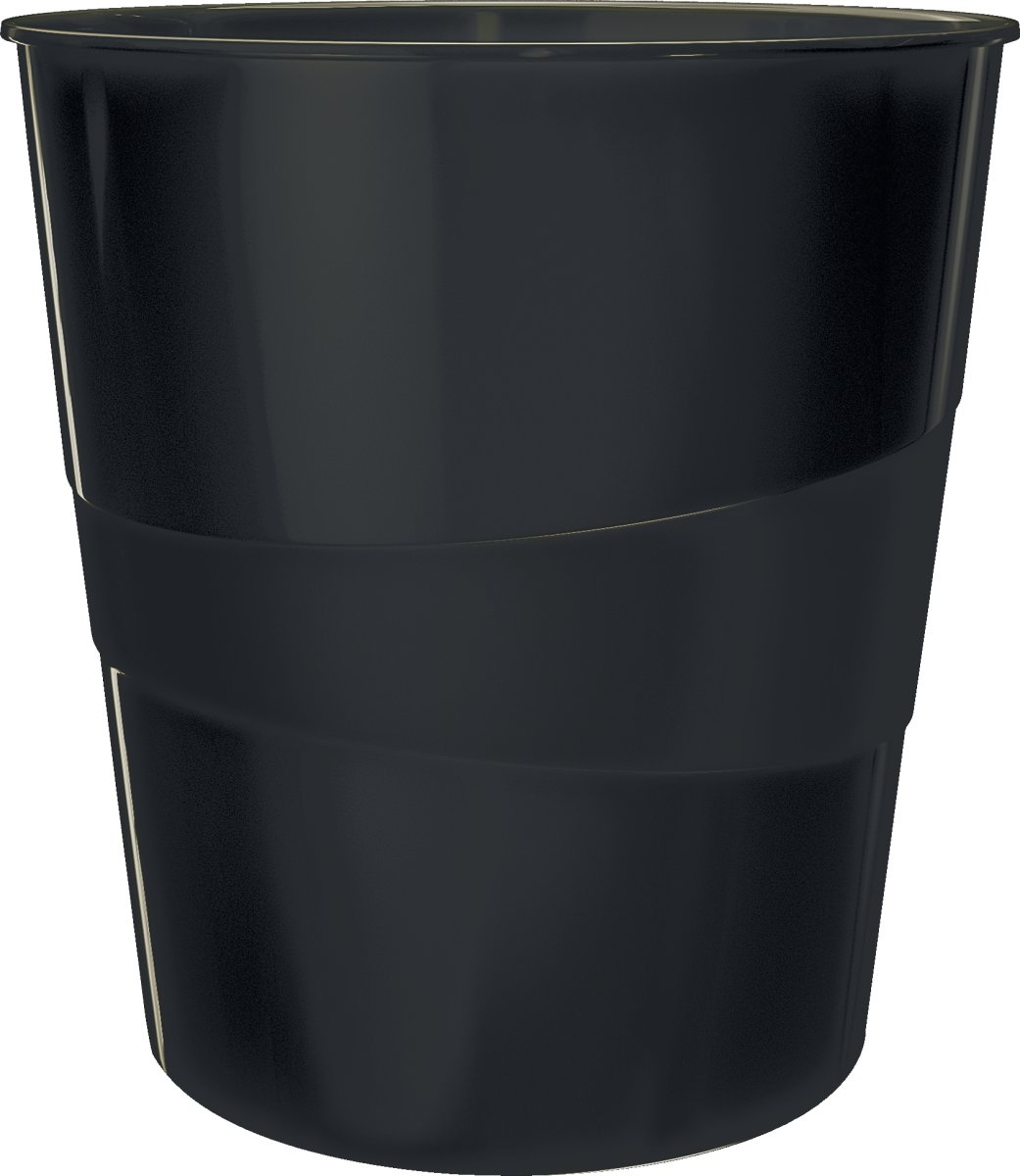 Leitz Recycle papperskorg | 15 liter | Svart