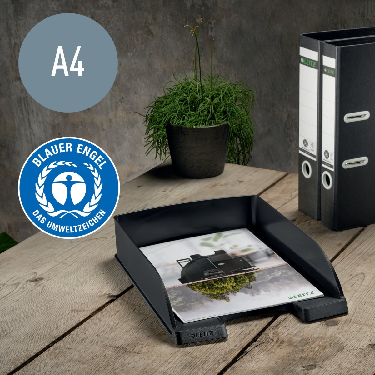 Leitz Recycle brevkorg | Svart