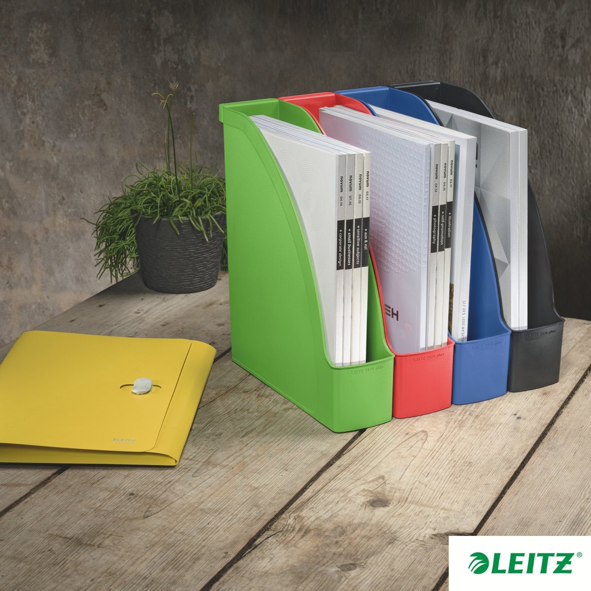 Leitz Recycle tidskriftslåda | Svart