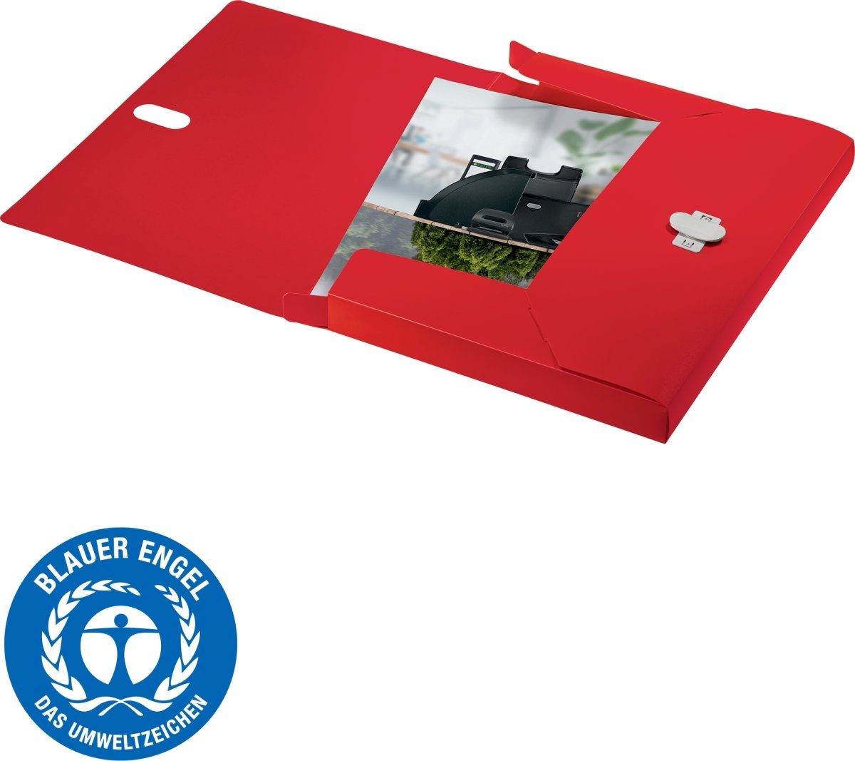 Leitz Recycle arkivbox | A4 | Röd