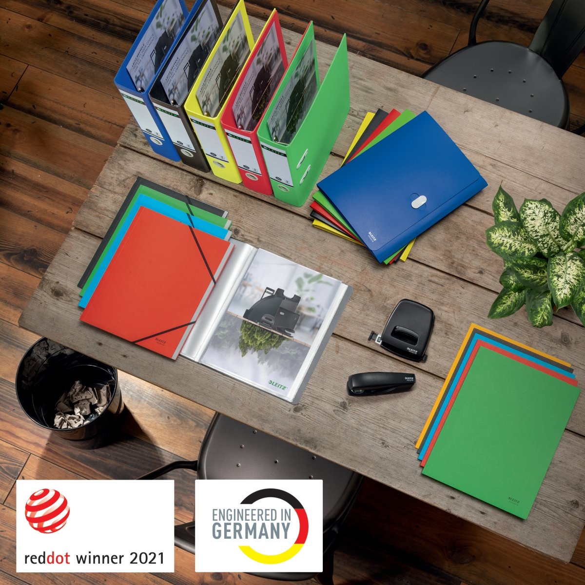 Leitz Recycle projektmapp | A4 | Grön