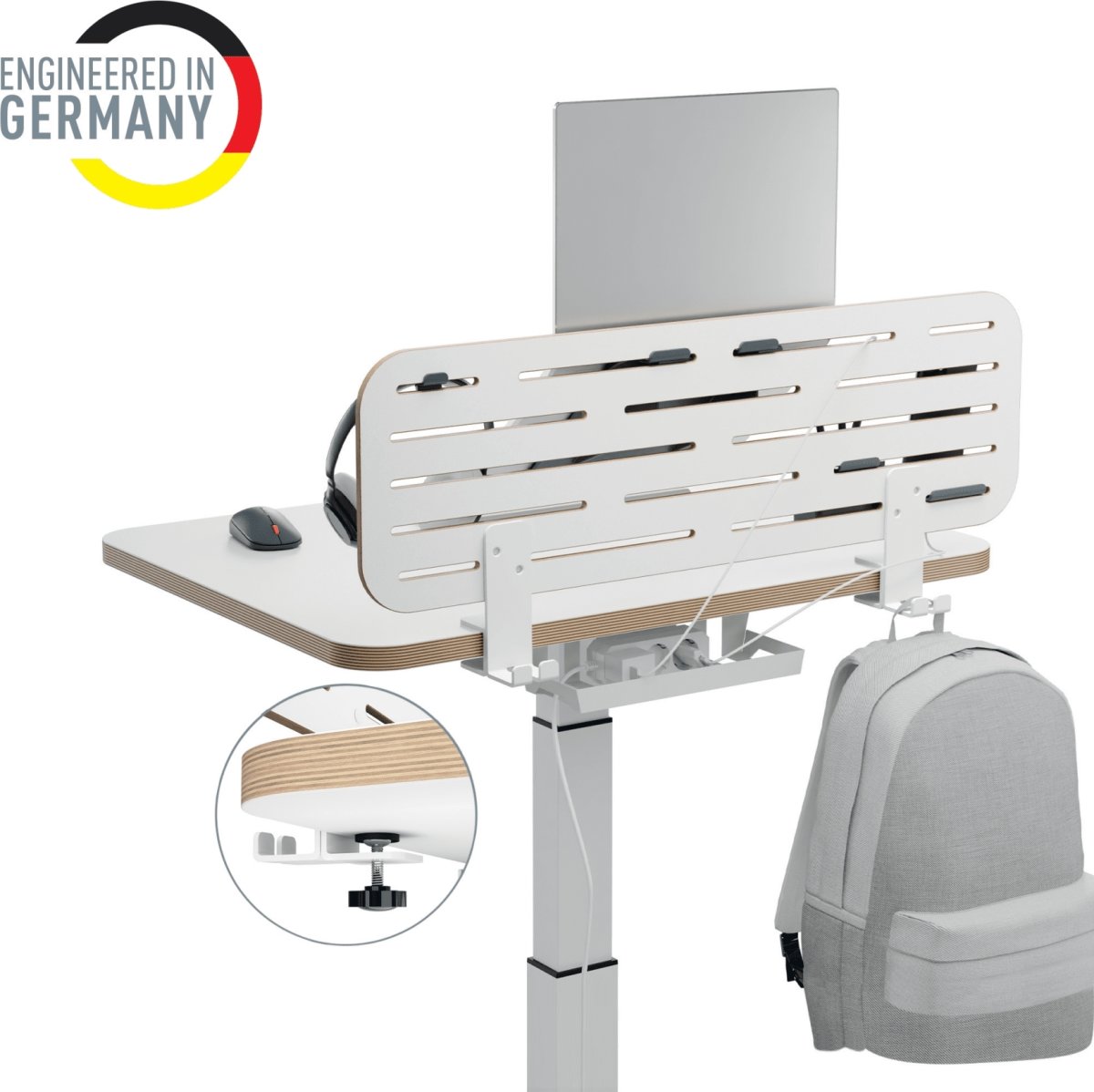Leitz organisationstavla för skrivbord, 80x25cm