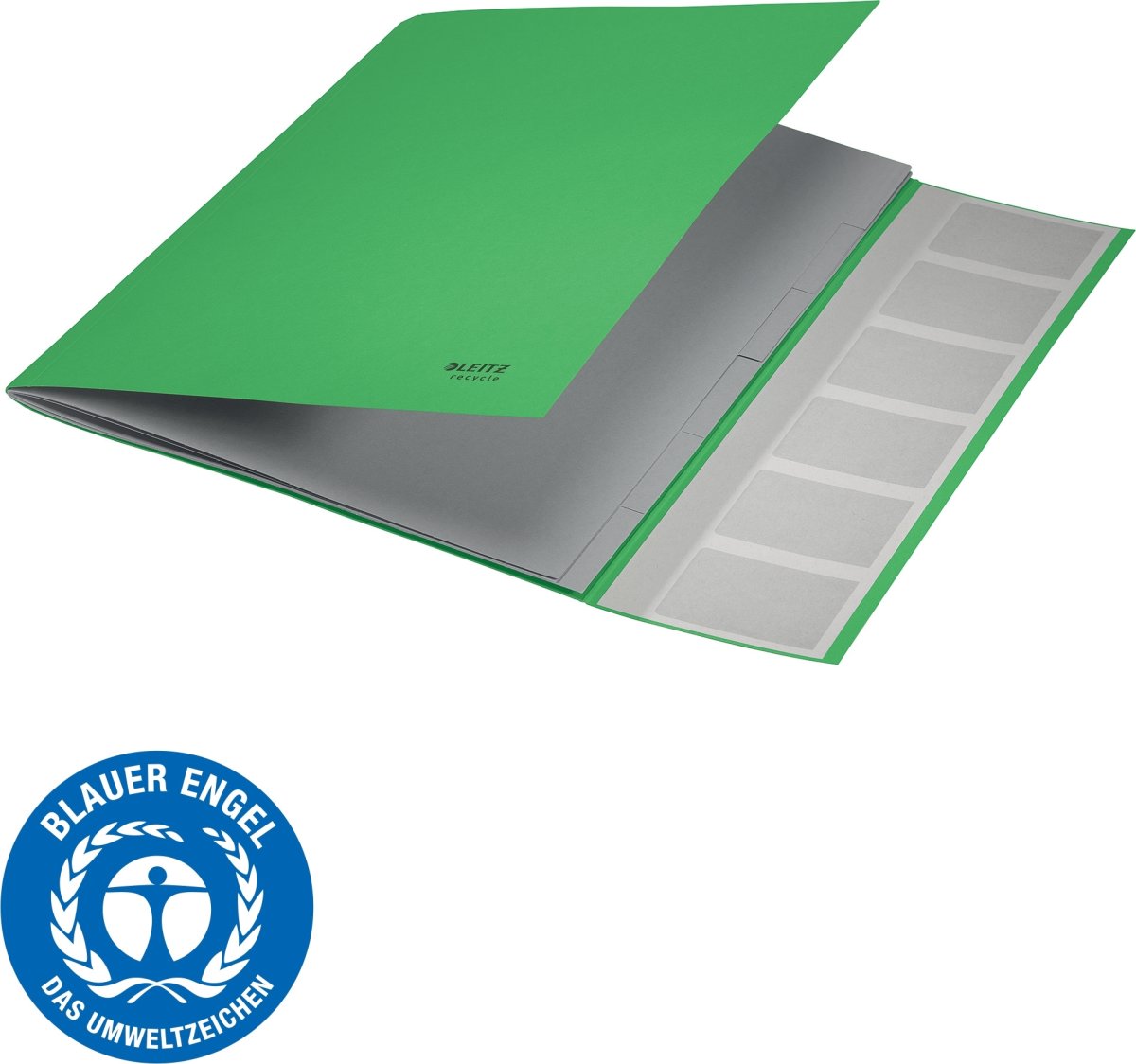 Leitz Recycle sorteringsmapp | 6 flikar | Grön