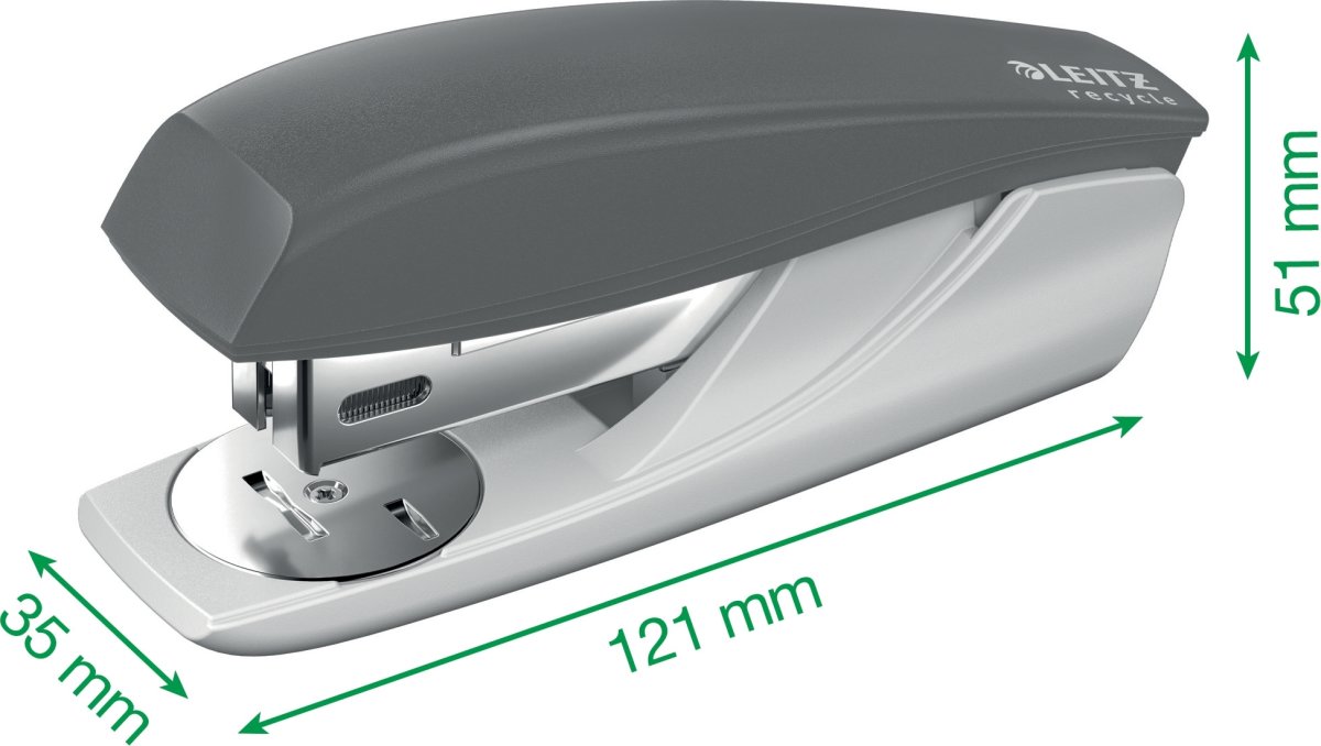 Leitz Recycle häftapparat | 25 ark | Röd
