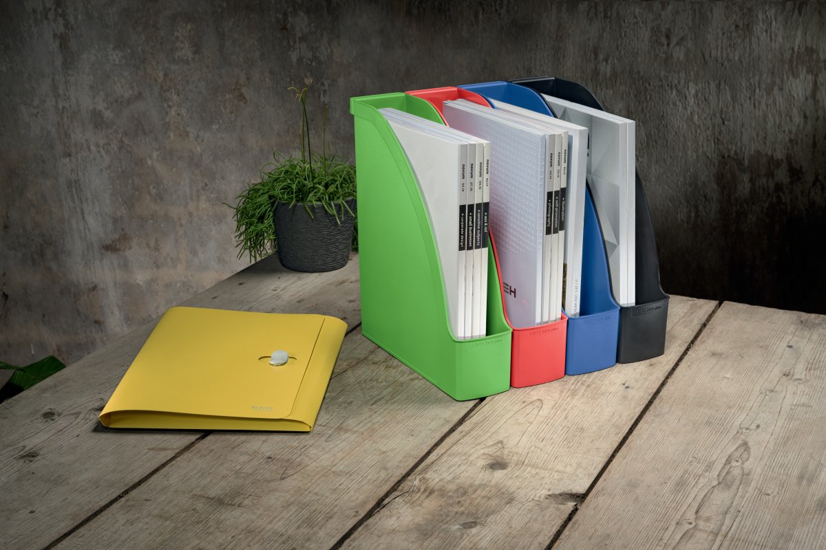 Leitz Recycle projektmapp | A4 | 3-flikig | Gul