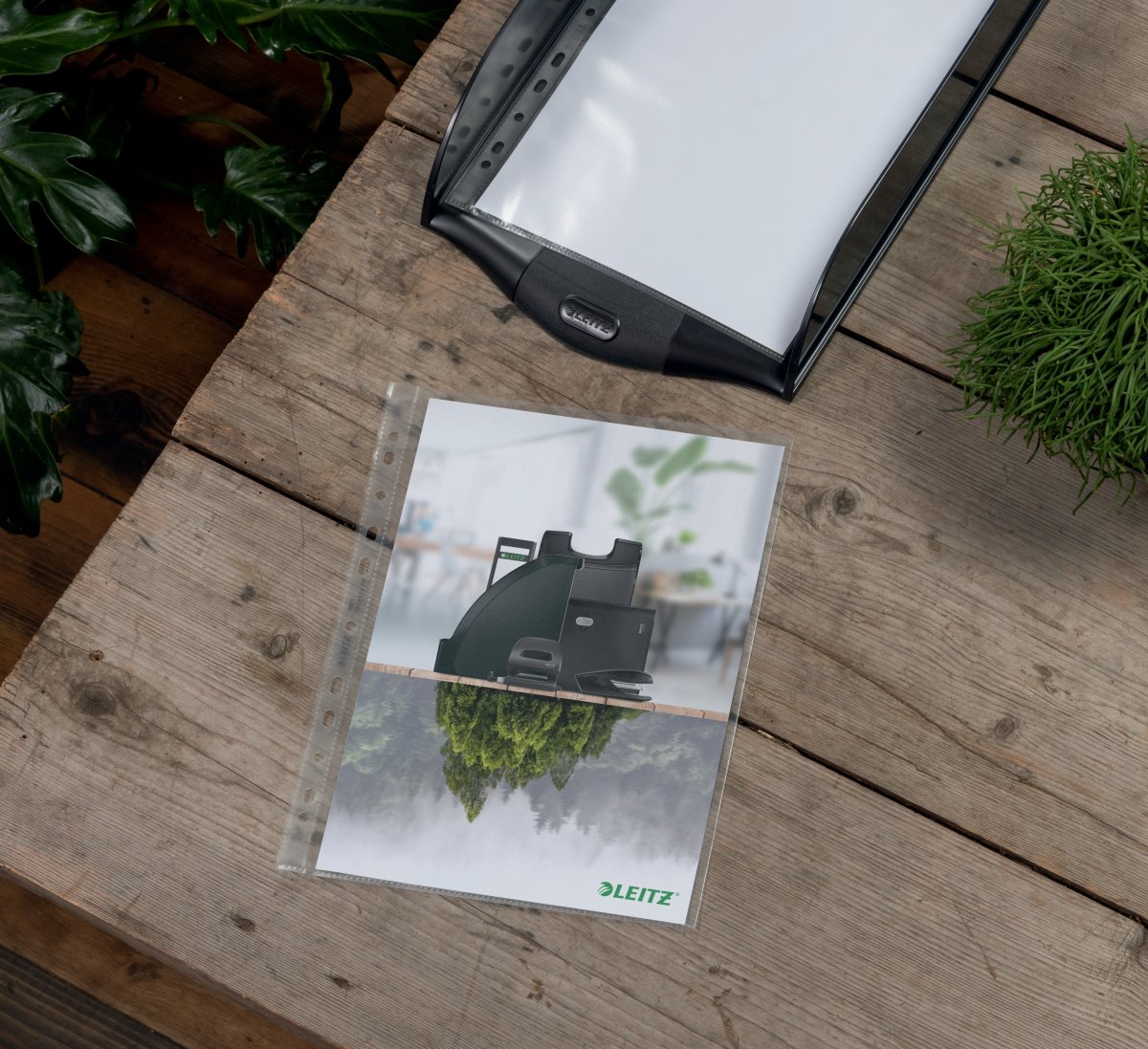 Leitz Recycle Pocket, A4, Topp, 100my, 25 st.