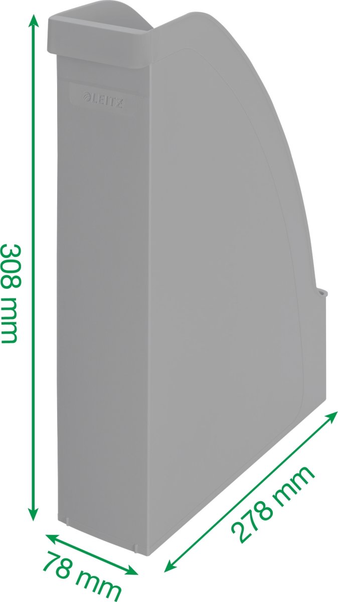 Leitz Recycle tidskriftslåda | Röd