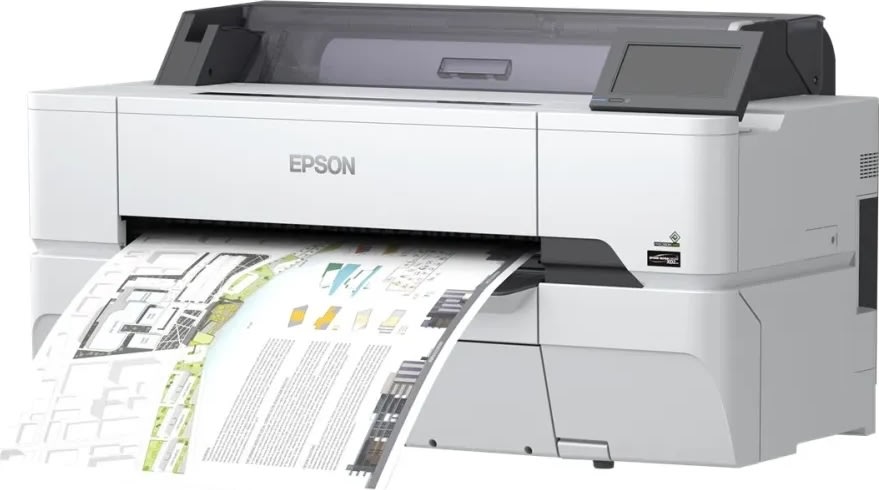 Epson SC-T3405N - Storformatsskrivare, bläck, färg