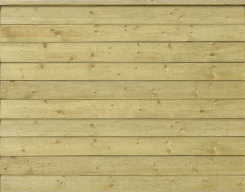 Plus Klink Profil staket, natur, 174x129 cm.