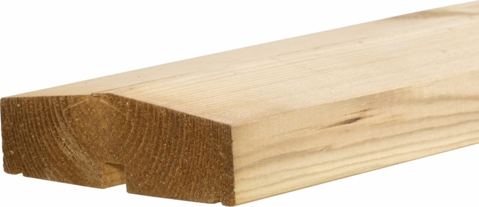 Plus Klink Profil staket/ glas 44,6/natur/174x163