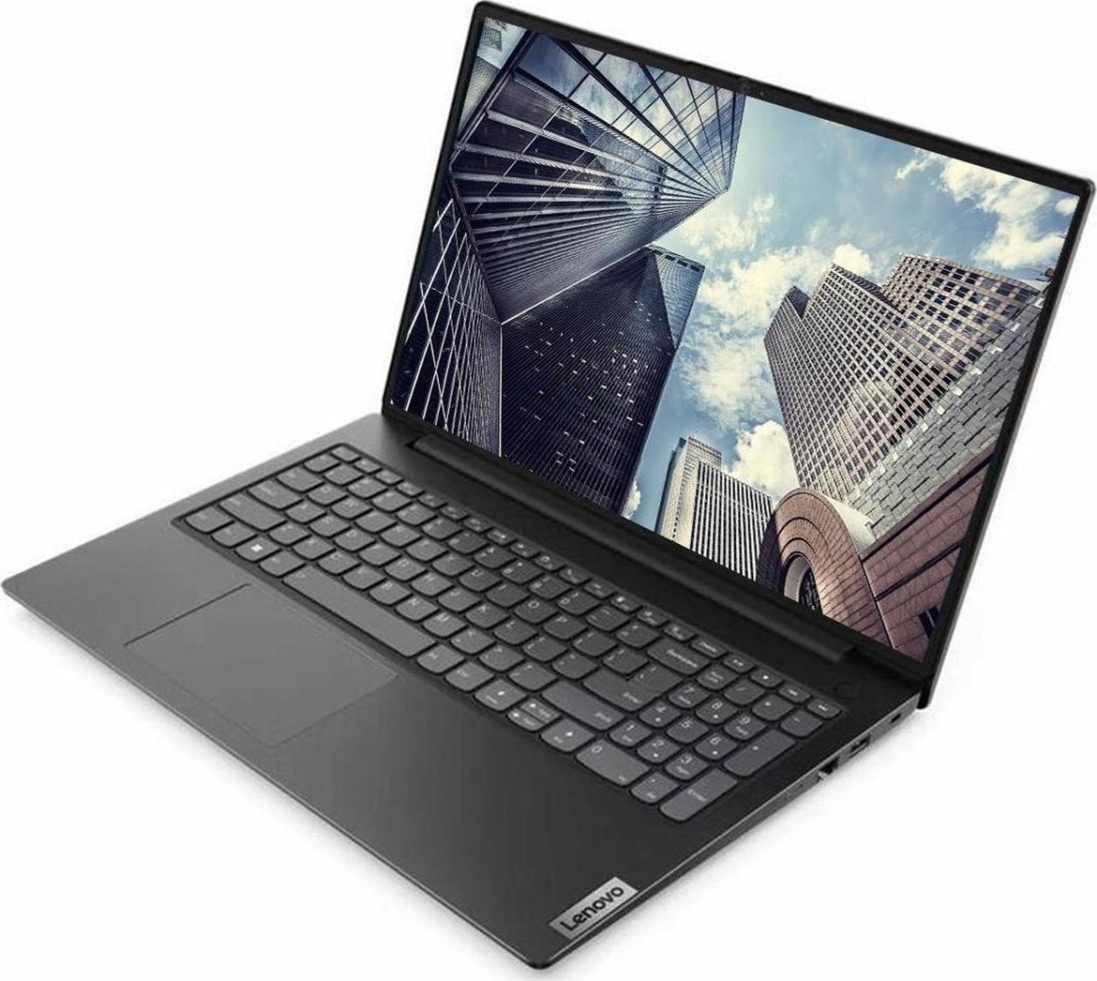 Lenovo V15 15,6" bärbar dator, svart