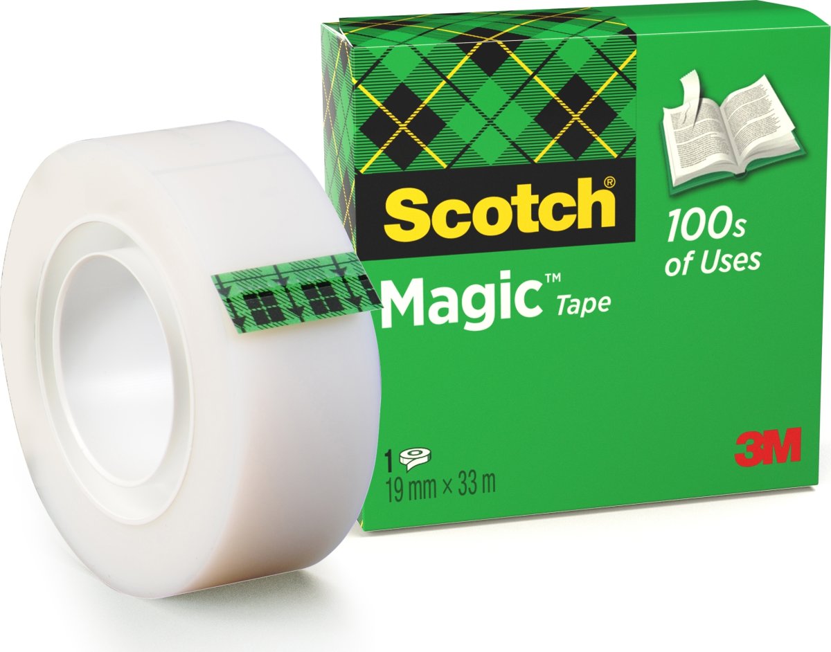 Scotch Magic 810 tejp 19 mm x 33 m
