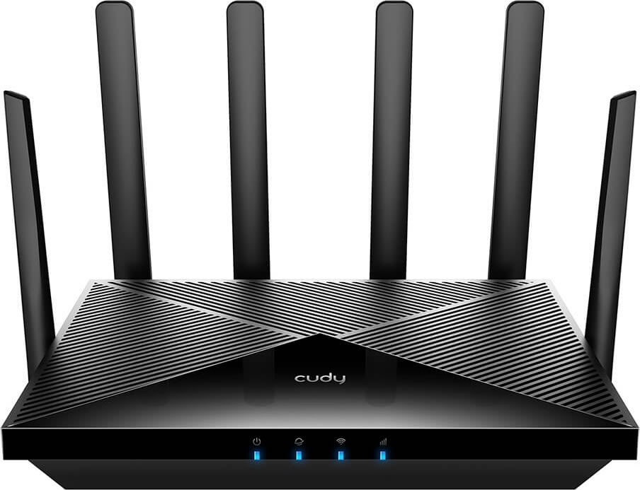 Cudy 5G Router P5 AX3000 Gigabit Dual-SIM, svart