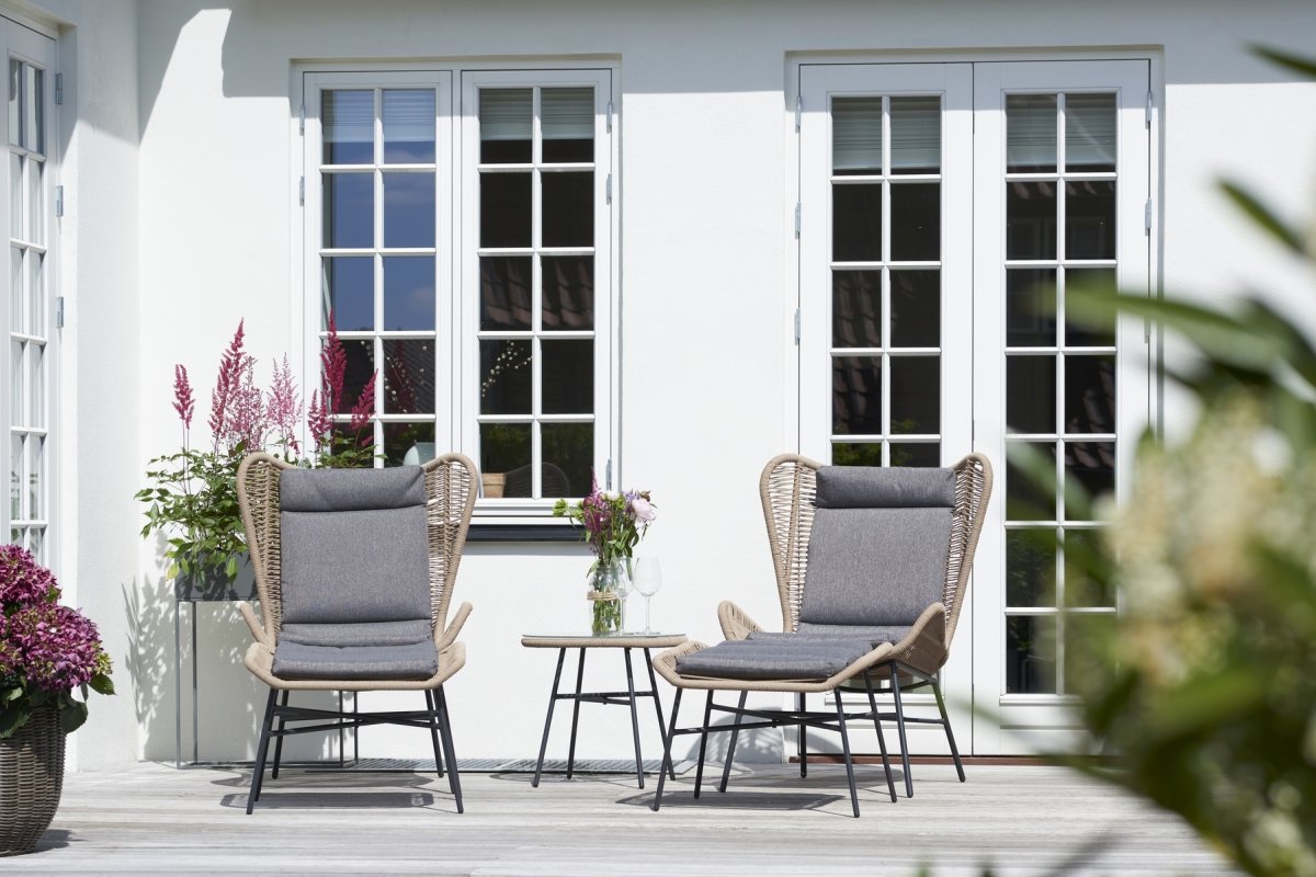 Thorkild Loungeset 2 pers. 5 delar med kuddar