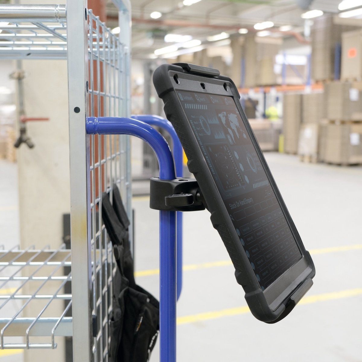 Hållbar TOUGH Tablet-hållare, Clamp XL