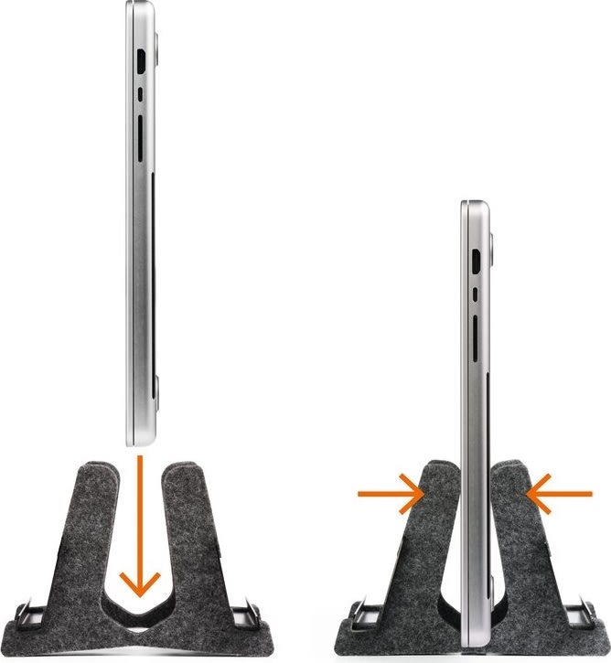 Hållbart EFFECT VERTICAL Laptop-stativ