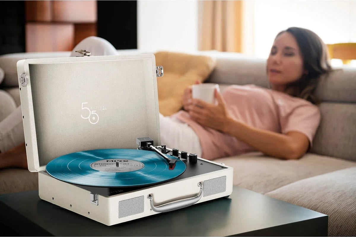 MIXX skivspelare Revival 55 Stereo, Cream