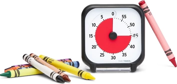 Time Timer® Original fickur, 7,5x7,5 cm