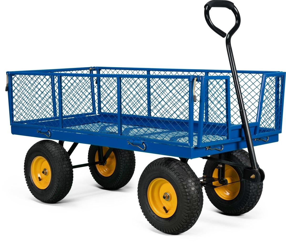 Dragvagn 320 kg, luftgummihjul, 138,2x61,5x114 cm
