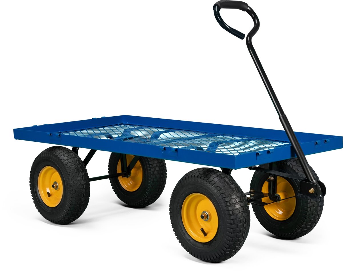 Dragvagn 320 kg, luftgummihjul, 138,2x61,5x114 cm