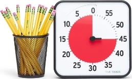 Time Timer® Original Medium-klocka, 18x18 cm