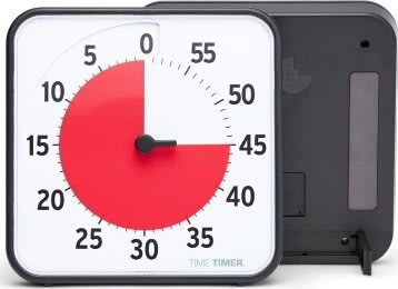 Time Timer® Original Medium-klocka, 18x18 cm