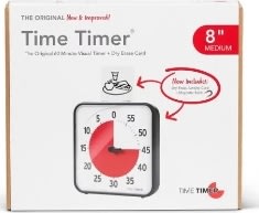 Time Timer® Original Medium-klocka, 18x18 cm