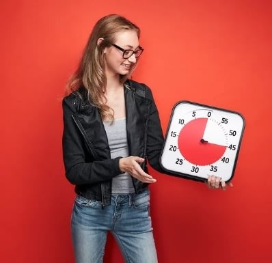 Time Timer® Original stor klocka, 30x30 cm