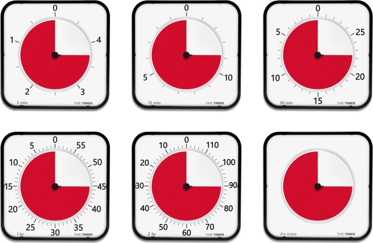 Time Timer® MAX-klocka, 44x44 cm