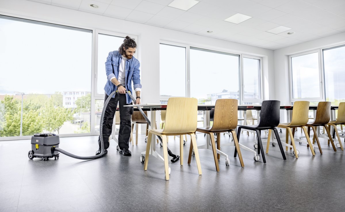 Kärcher T 10/1 Blueconnect Dammsugare, batteri