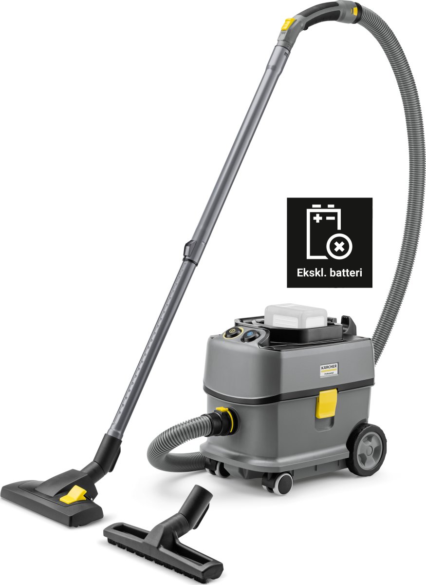 Kärcher T 10/1 Blueconnect Dammsugare, batteri
