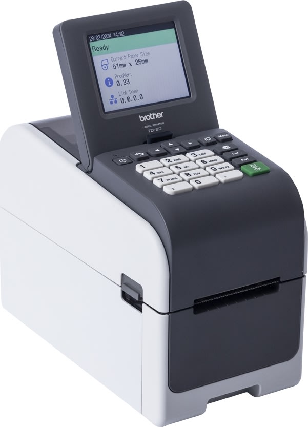 Brother TD-2320DSA300 2" nätverksetikettskrivare