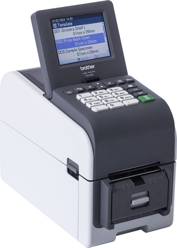 Brother TD-2320DSA300 2" nätverksetikettskrivare