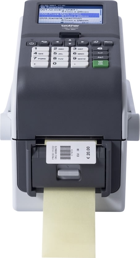 Brother TD-2350DSAH300 2" trådlös etikettskrivare