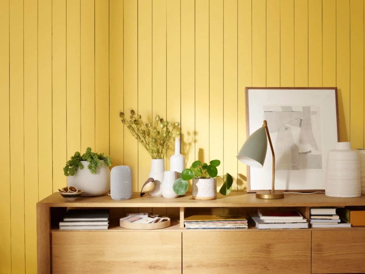 Google Nest audio - smart högtalare, vit