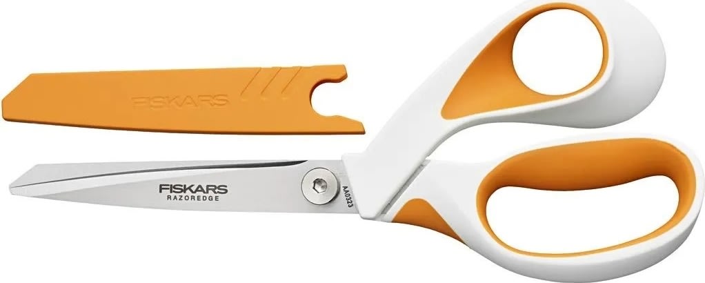 Fiskars RazorEdge Softgrip-saxar | 21 cm