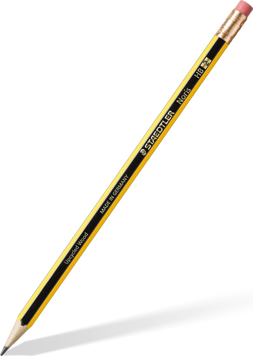 Staedtler Noris Eco 122 HB Blyertspenna m. radergu