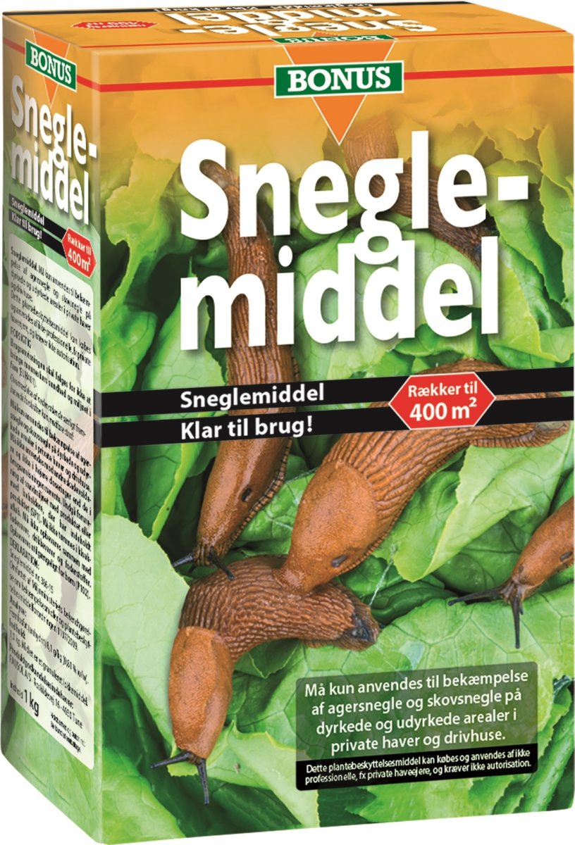 BONUS snigelmedel - redo att användas, 500g/100 m2