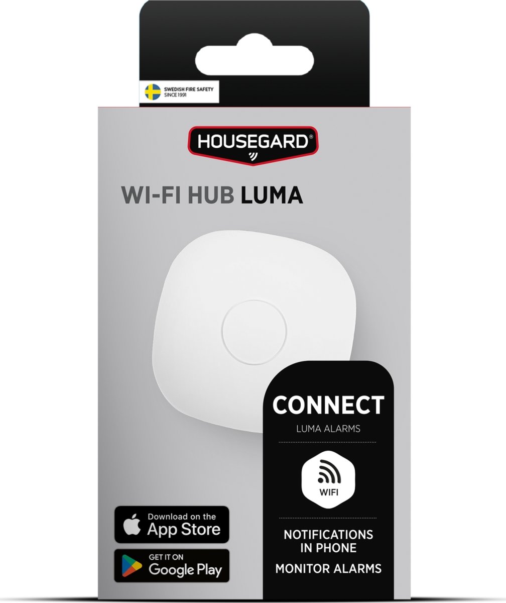 Housegard LUMA Wi-Fi HUB, vit