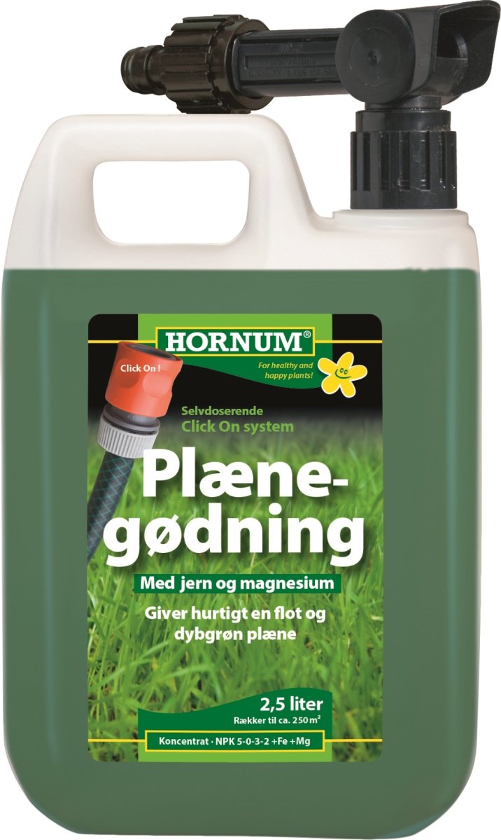 HORNUM gräsgödsel m. Click-On, 2,5L