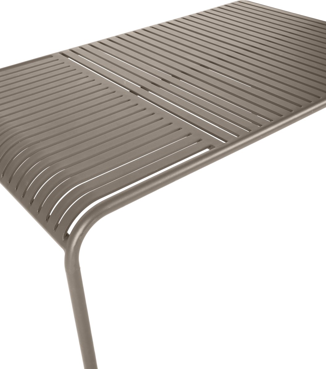 Stella Trädgårdsbord 150x90cm, gråbrun