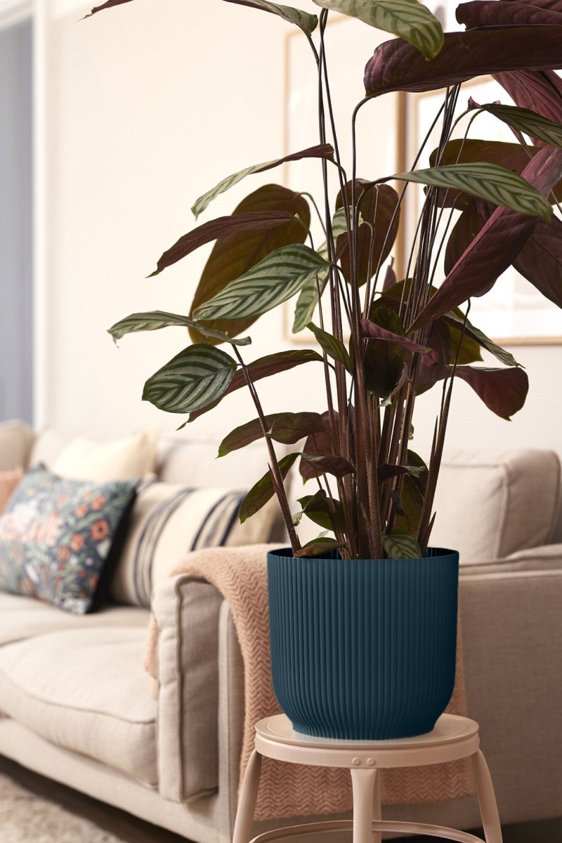 Elho Vibes blomkruka, 30 cm, Deep Blue