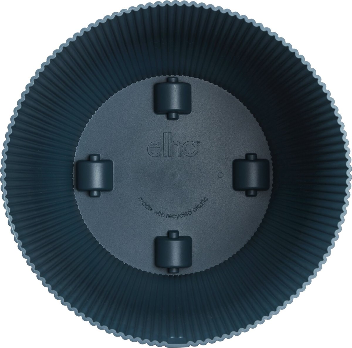 Elho Vibes Blomkruka med hjul, 35 cm, Deep Blue